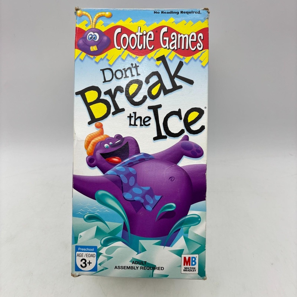 Don't Break the Ice Game COMPLETE Milton Bradley 1999 Kids 90's 80's Cootie